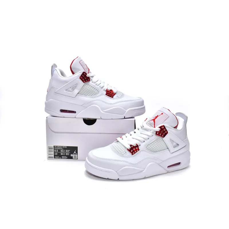 EM Sneakers Jordan 4 Retro Metallic Red