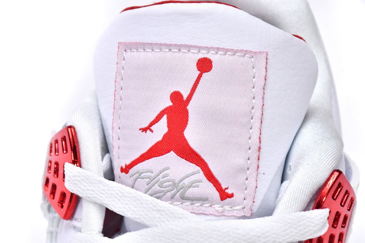 EM Sneakers Jordan 4 Retro Metallic Red