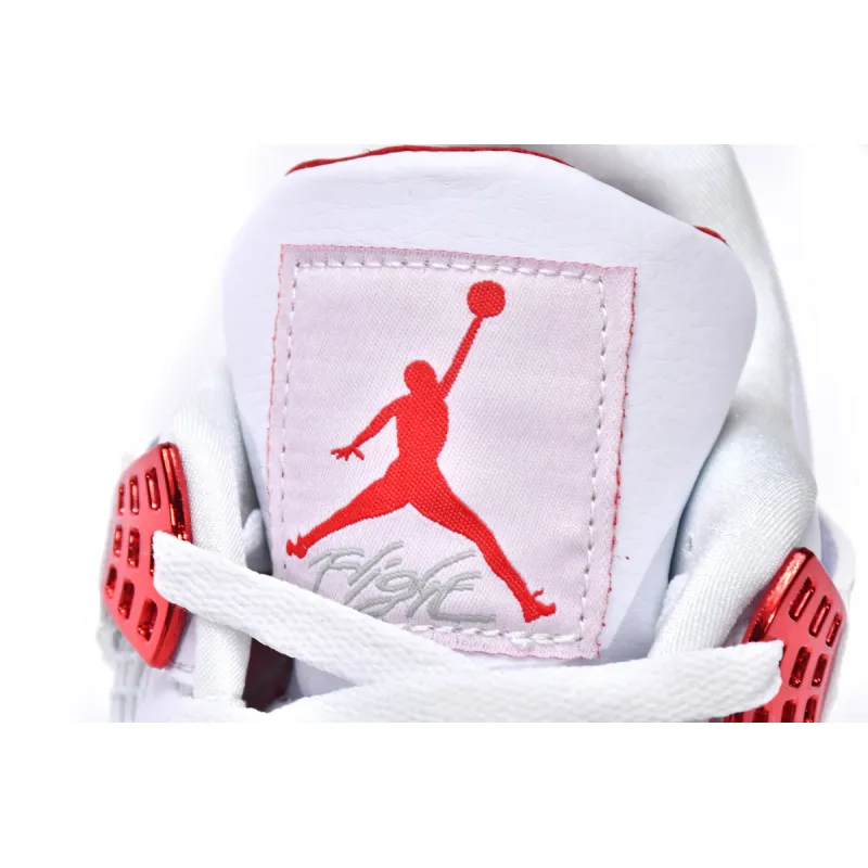 EM Sneakers Jordan 4 Retro Metallic Red