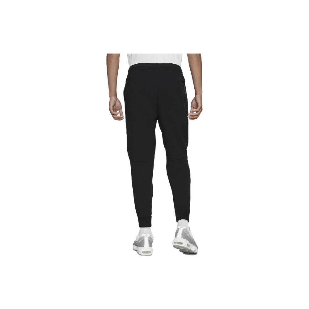 EM Sneakers Nike Sportswear Tech Fleece Full Zip Hoodie & Pant & Joggers Set Black and Gray Stitching