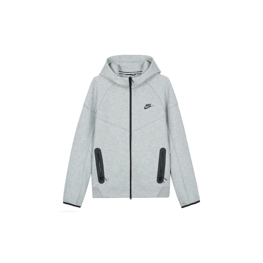 EM Sneakers Nike Sportswear Tech Fleece Full-Zip Hoodie & Joggers Set Dark Heather Gray