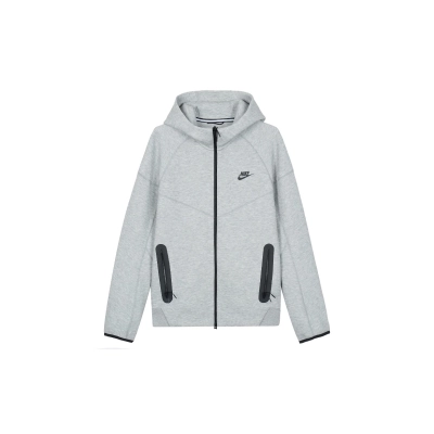 EM Sneakers Nike Sportswear Tech Fleece Full-Zip Hoodie & Joggers Set Dark Heather Gray 02