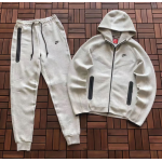 EM Sneakers Nike Sportswear Tech Fleece Full-Zip Hoodie & Joggers Set Dark Heather Gray