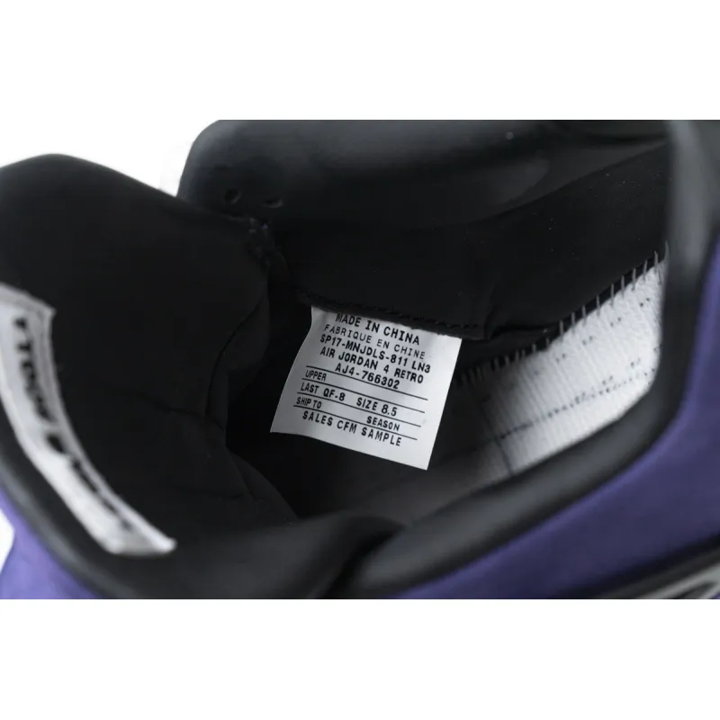 EM Sneakers  Air Jordan 4 x Travis Scott Retro Purple