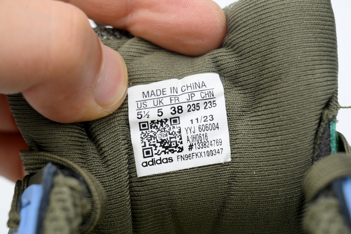 EM Sneakers Adidas XLG Runner Deluxe Military Green