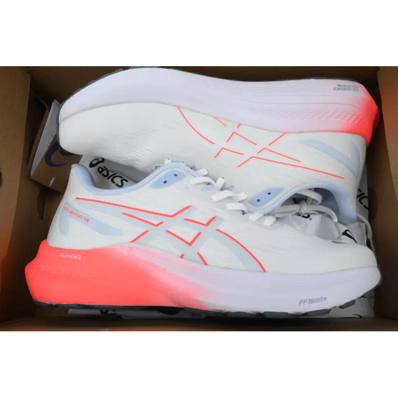EM Sneakers ASICS GT 2000 12 'White Sunrise Red'