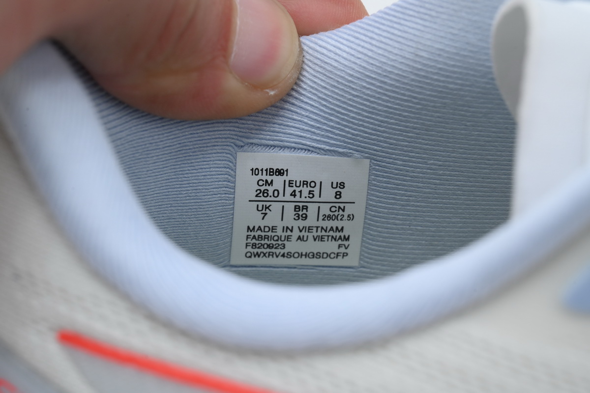 EM Sneakers ASICS GT 2000 12 'White Sunrise Red'