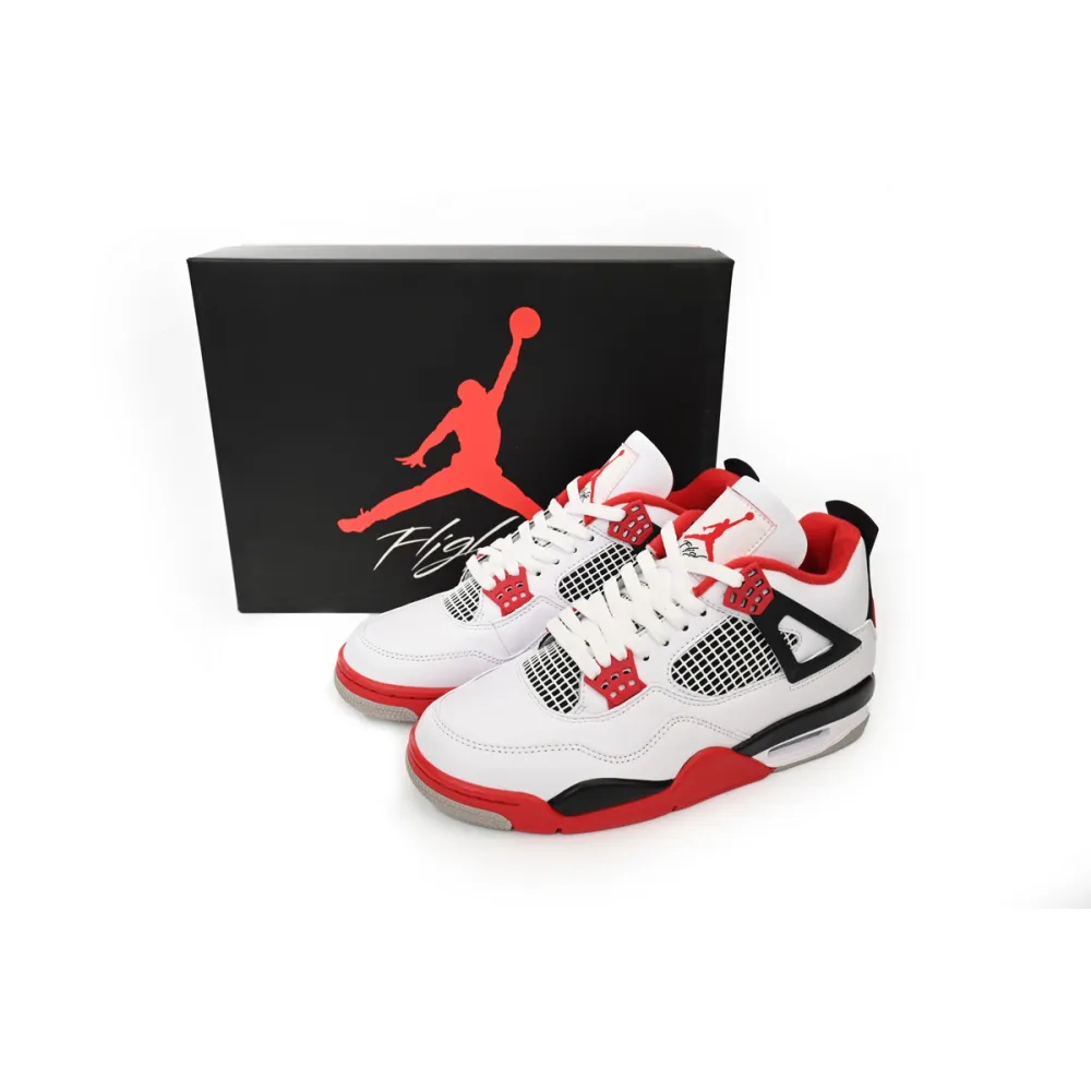 EM Sneakers Jordan 4 Retro Fire Red (2020)