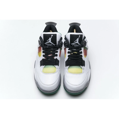 EM Sneakers Jordan 4 Retro Lucid Green Rasta 02