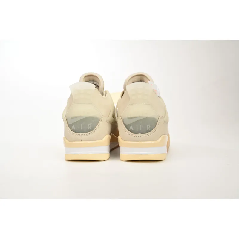 EM Sneakers Jordan 4 Retro × Off-White Sail