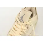 EM Sneakers Jordan 4 Retro × Off-White Sail