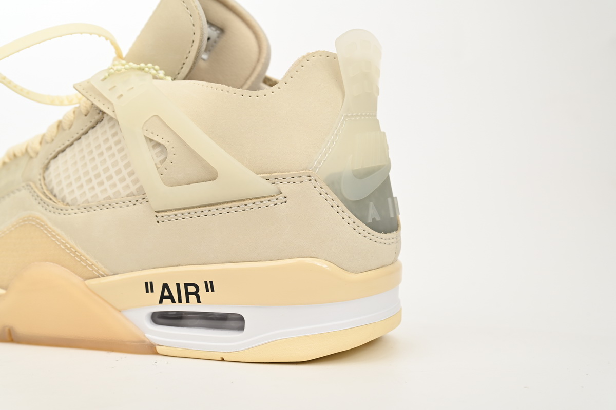 EM Sneakers Jordan 4 Retro × Off-White Sail