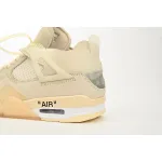 EM Sneakers Jordan 4 Retro × Off-White Sail