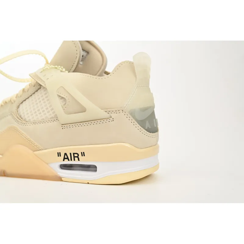 EM Sneakers Jordan 4 Retro × Off-White Sail