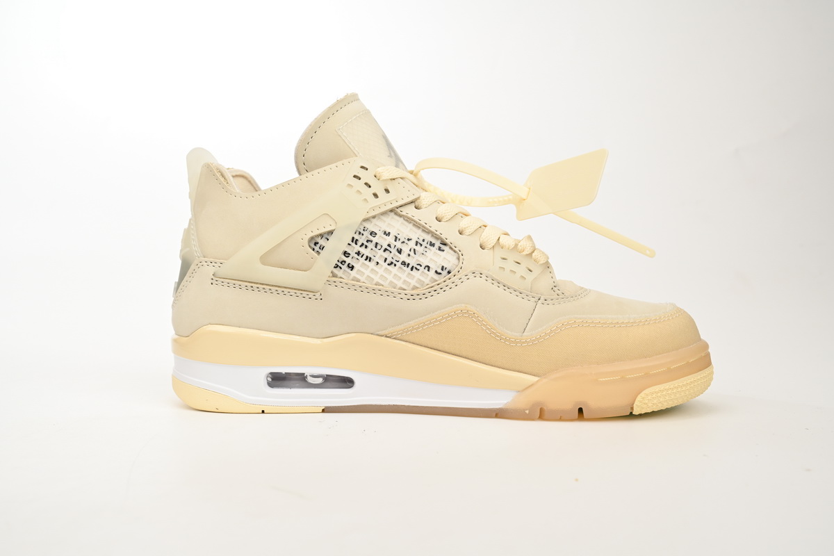 EM Sneakers Jordan 4 Retro × Off-White Sail