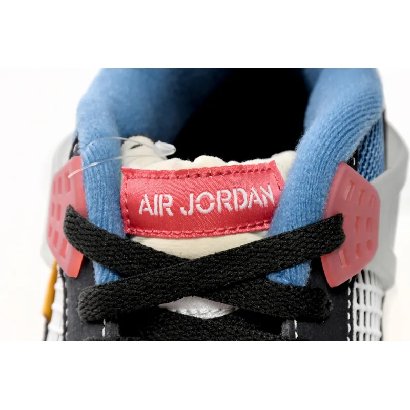 EM Sneakers Jordan 4 x Union LA  Retro Off Noir