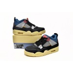 EM Sneakers Jordan 4 x Union LA  Retro Off Noir