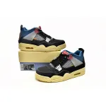 EM Sneakers Jordan 4 x Union LA  Retro Off Noir