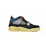 EM Sneakers Jordan 4 x Union LA  Retro Off Noir
