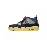 EM Sneakers Jordan 4 x Union LA  Retro Off Noir