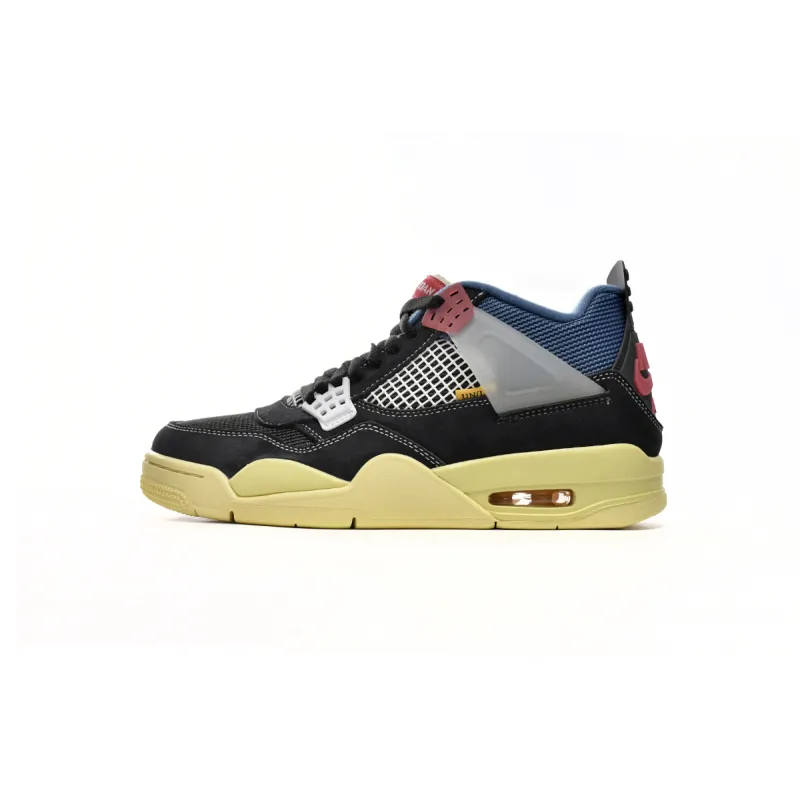 EM Sneakers Jordan 4 x Union LA  Retro Off Noir