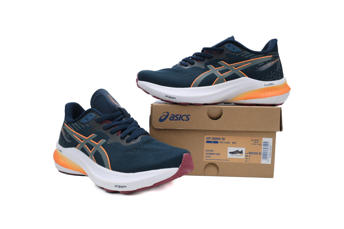 EM Sneakers ASICS GT 2000 12 'French Blue Foggy Teal'