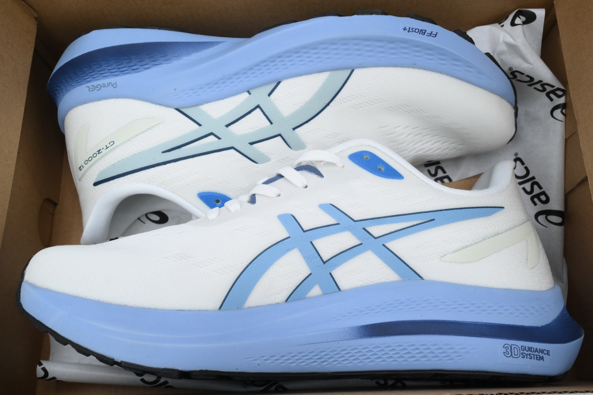 EM Sneakers ASICS GT 2000 12 'White Storm Blue'