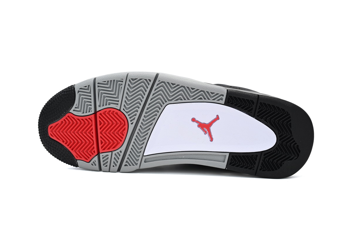 EM Sneakers Jordan 4 Retro SE Black Canvas