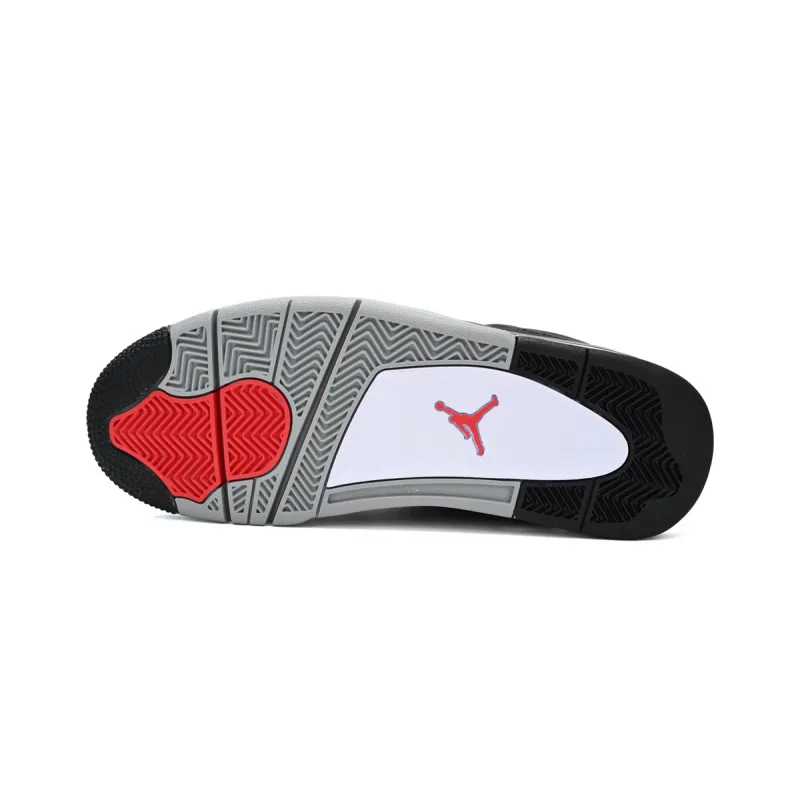 EM Sneakers Jordan 4 Retro SE Black Canvas