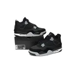 EM Sneakers Jordan 4 Retro SE Black Canvas