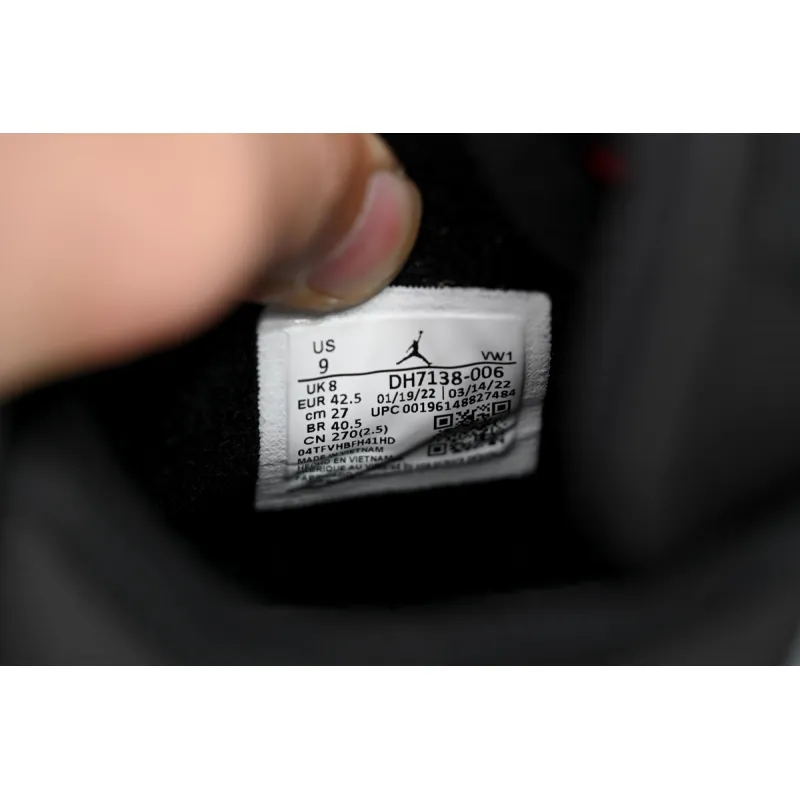 EM Sneakers Jordan 4 Retro SE Black Canvas