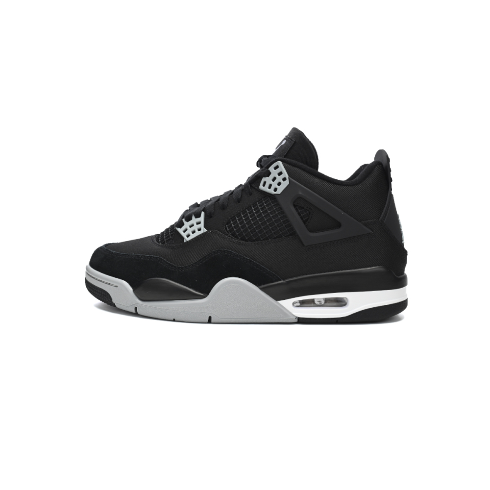EM Sneakers Jordan 4 Retro SE Black Canvas