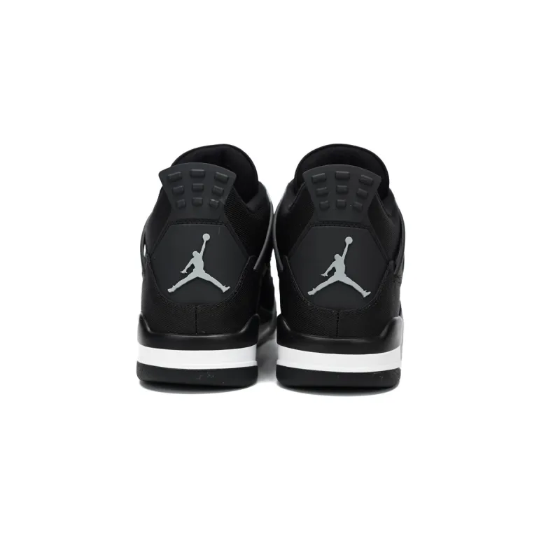 EM Sneakers Jordan 4 Retro SE Black Canvas