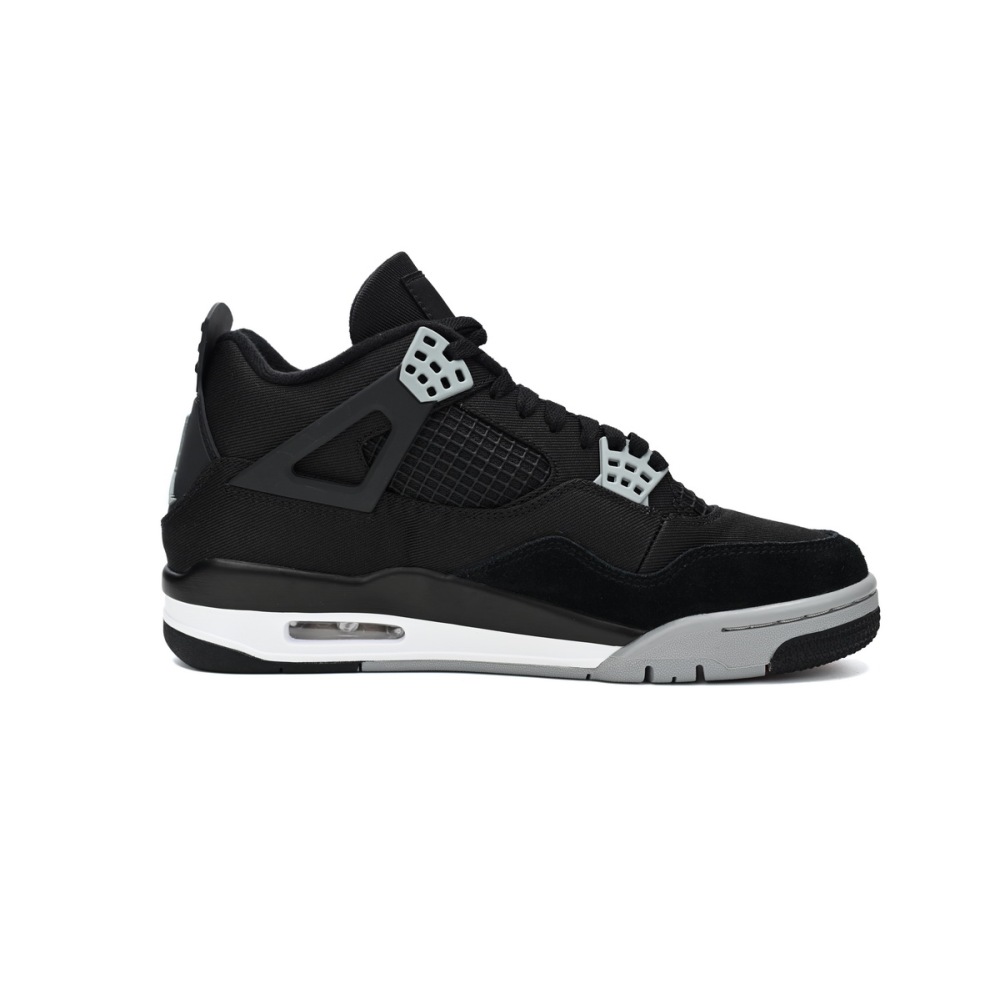 EM Sneakers Jordan 4 Retro SE Black Canvas