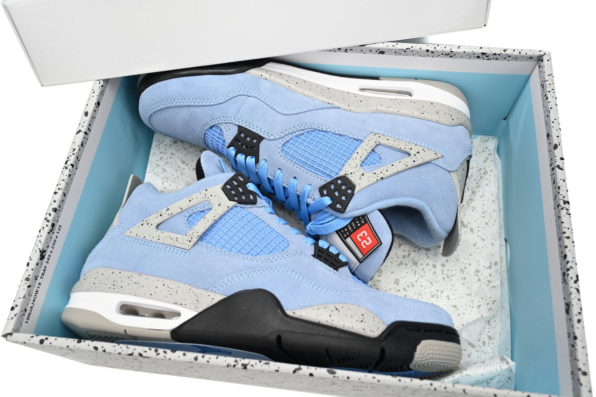 EM Sneakers Jordan 4 Retro University Blue