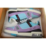EM Sneakers Louis Vuitton Trainer Blue Purple