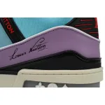 EM Sneakers Louis Vuitton Trainer Blue Purple