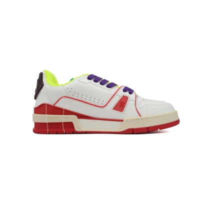 EM Sneakers Louis Vuitton Trainer Fluorescent Yellow 02