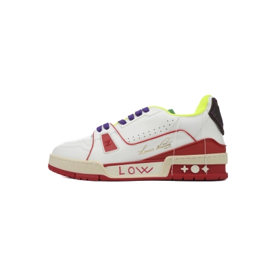 EM Sneakers Louis Vuitton Trainer Fluorescent Yellow 01