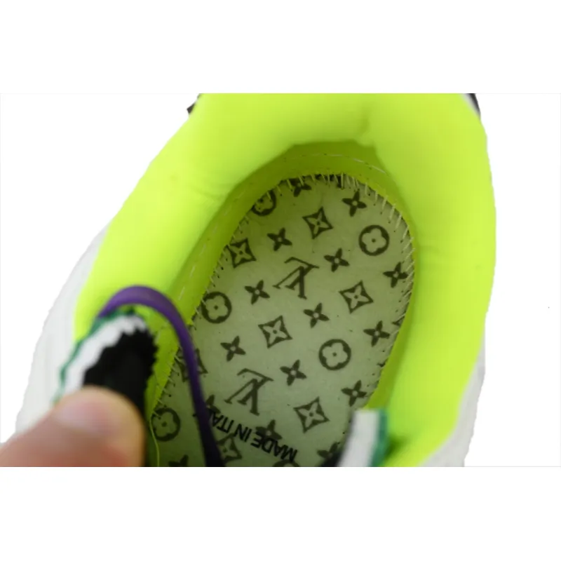 EM Sneakers Louis Vuitton Trainer Fluorescent Yellow