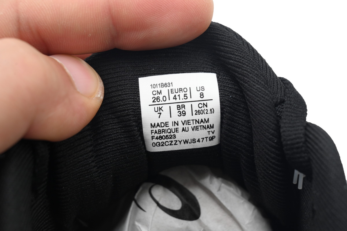 EM Sneakers ASICS GT 1000 12 'Black White'