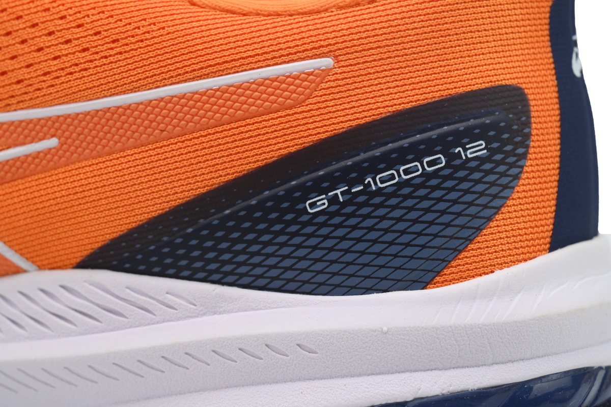 EM Sneakers ASICS GT 1000 12 'Bright Orange White'