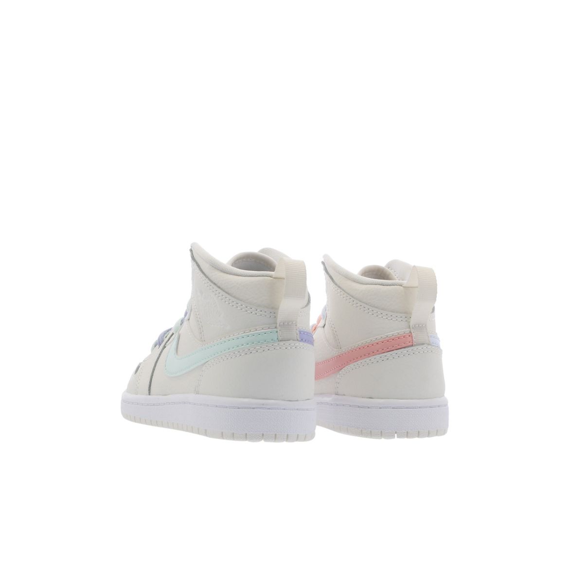 EM Sneakers Jordan 1 Mid Multi-Color Swoosh Phantom