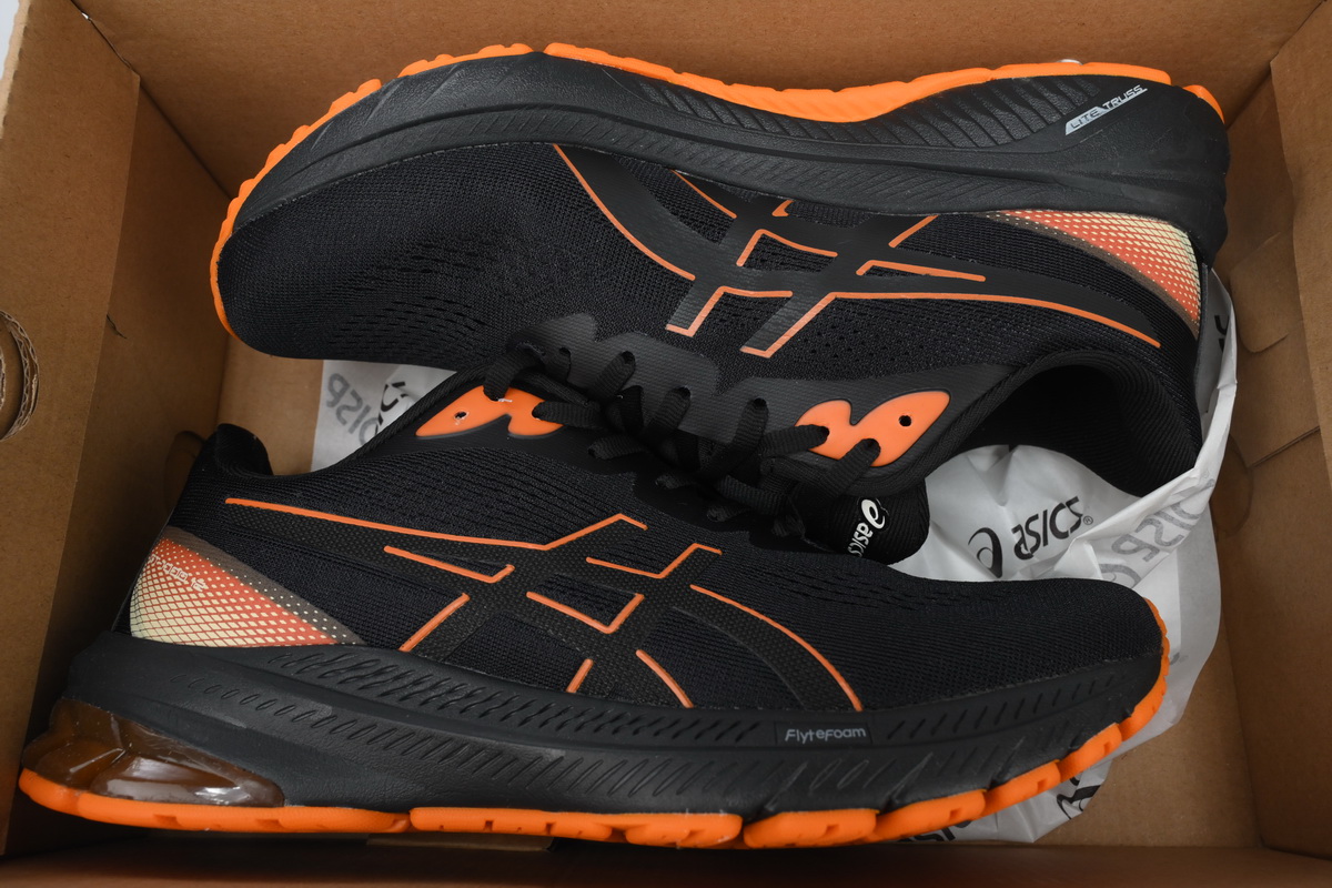 EM Snekaers ASICS GT 1000 12 GORE-TEX 'Black Bright Orange'