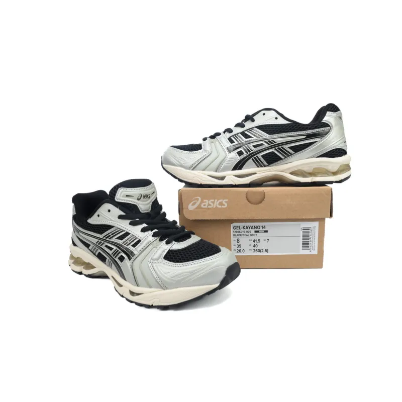 EM Sneakers ASICS Gel Kayano 14 'Black Seal Grey'
