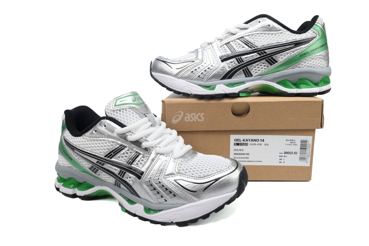 EM Sneakers ASICS Gel Kayano 14 White Malachite Green