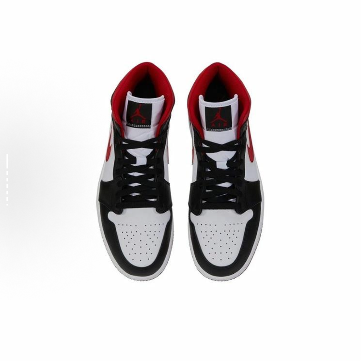 EM Sneakers Jordan 1 Mid Gym Red Black White