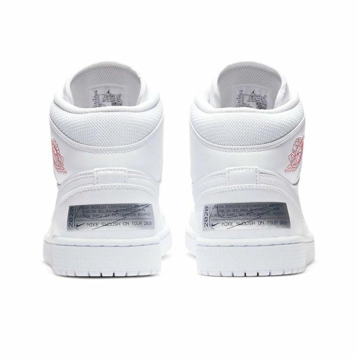 EM Sneakers Jordan 1 Mid SE Nike Swoosh On Tour