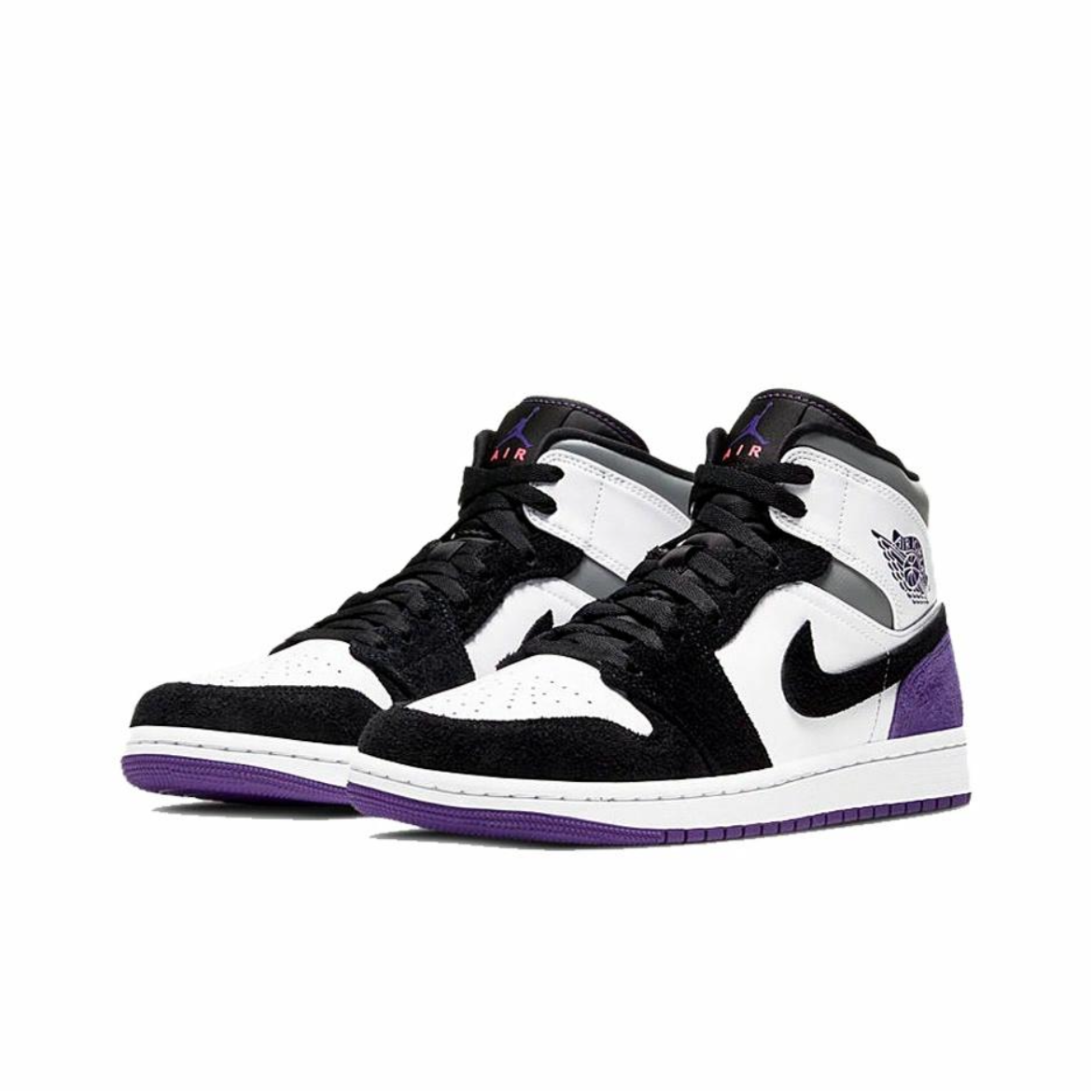 EM Sneakers Jordan 1 Mid SE Purple