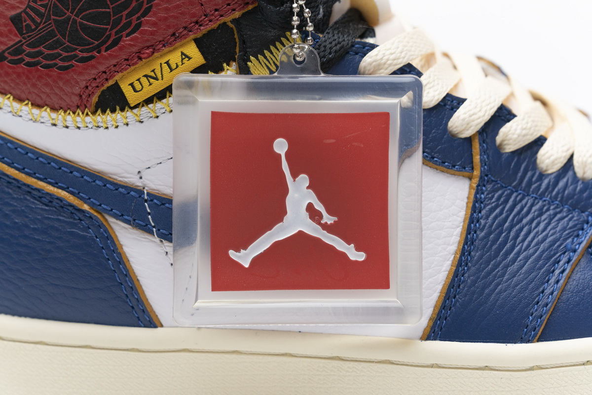 EM Sneakers Jordan 1 Retro High Union Los Angeles Storm Blue